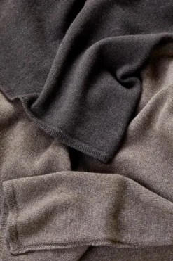 Wohndecke Damian, dunkelbraun, 140 x 200 cm, 100 % Yakhaar