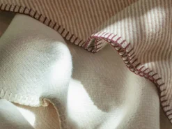 Wohndecke Yannick, sesam, 140 x 200 cm, 100 % Baumwolle, Baumwolle kbA, GOTS