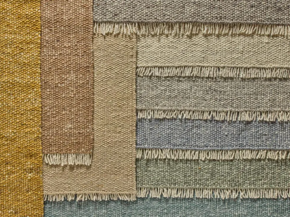 Wollteppich Cheviot, GOTS, Naturweiß ungefärbt, 70 x 140 cm