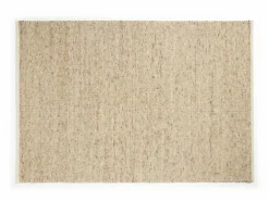 Wollteppich Linio Pur, Haselnuss, 70 x 140 cm