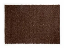 Wollteppich Pascolo, GOTS, Dunkelbraun, 70 x 140 cm