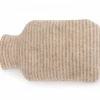 Wärmflaschenbezug Helen, beige, natur, 2 L, 100 % Schurwolle (Schaf)
