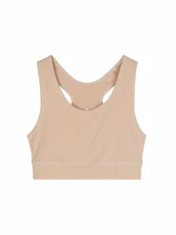 Yoga Bra aus Bio Baumwolle, 73 camelie, 38, GOTS