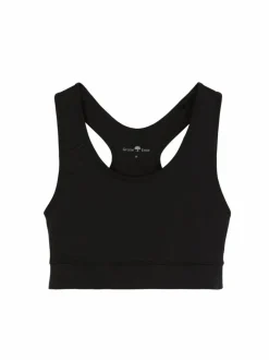 Yoga Bra aus Bio Baumwolle, 01 schwarz, 38, GOTS