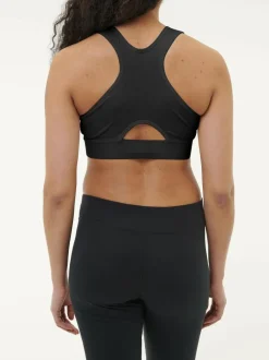 Yoga Bra aus Bio Baumwolle, 01 schwarz, 38, GOTS