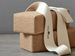 Yoga-Gurt mit Schlaufen, 100 % Baumwolle, Baumwolle kbA