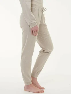 Yogahose aus Bio Baumwolle, 15 stein melange, 38, GOTS