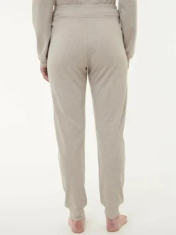 Yogahose aus Bio Baumwolle, 15 stein melange, 38, GOTS