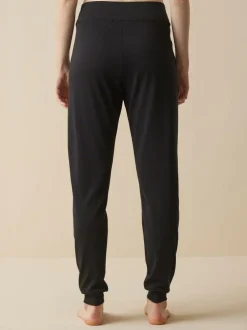 Yogahose aus Bio Baumwolle, 01 schwarz, 38, GOTS