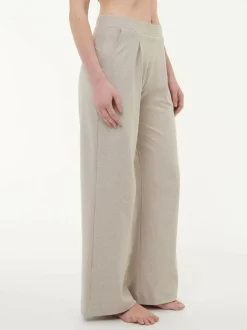 Yogahose aus Bio Baumwolle, 15 stein melange, 38, GOTS