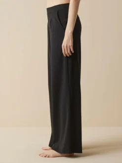 Yogahose aus Bio Baumwolle, 01 schwarz, 38, GOTS