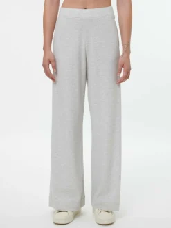 Yogahose aus Bio Baumwolle, 04 grau melange, M, GOTS