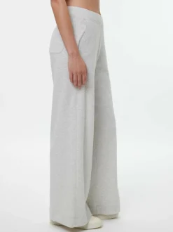 Yogahose aus Bio Baumwolle, 04 grau melange, M, GOTS