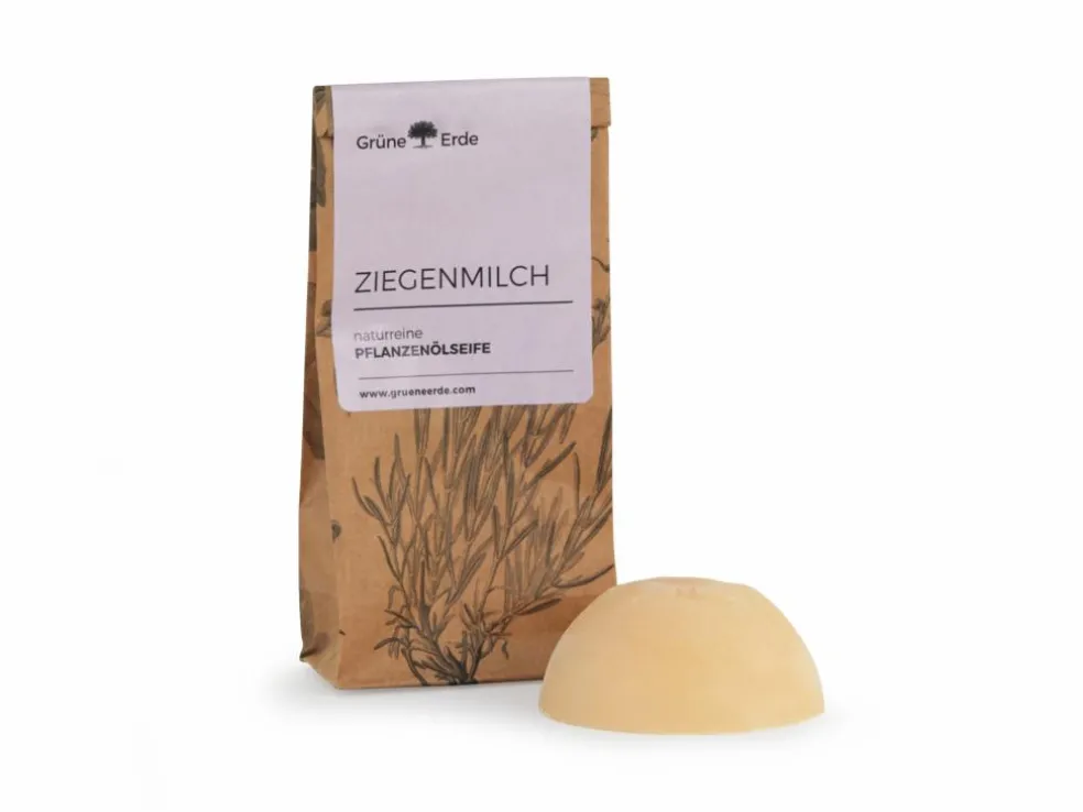 ZIEGENMILCH naturreine Pflanzenölseife 80 g