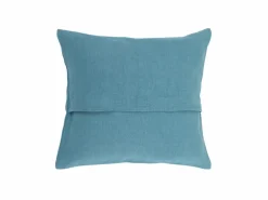 Zierkissenbezug ARIANA, meerblau, 40 x 40 cm, 60% Baumwolle/40% Leinen, GOTS