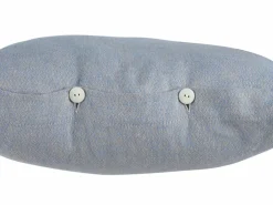 Zierkissenbezug LUANA, saphier, 30 x 50 cm, 70 % Baumwolle/30 % Hanf, GOTS