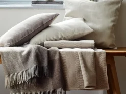 Zierkissenbezug OTIS, hasel, 30 x 50 cm, 100 % Leinen, GOTS