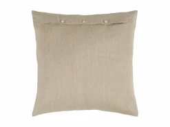 Zierkissenbezug OTIS, natur, 50 x 50 cm, 100 % Leinen, GOTS