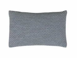 Zierkissenbezug Sanna, grau melange, 30 x 50 cm, 100 % Schurwolle (Merino), Schurwolle kbT, GOTS, NATURTEXTIL BEST